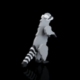 Räuberisches Abenteuer – 3D-Puzzle Waschbär