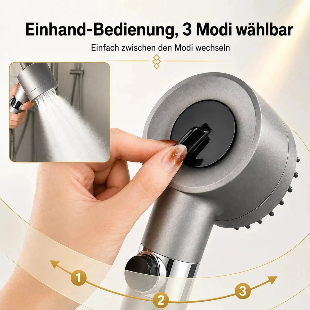 AquaShield Duschkopf Pro – Weniger Kalk mehr Frische bei jeder Dusche