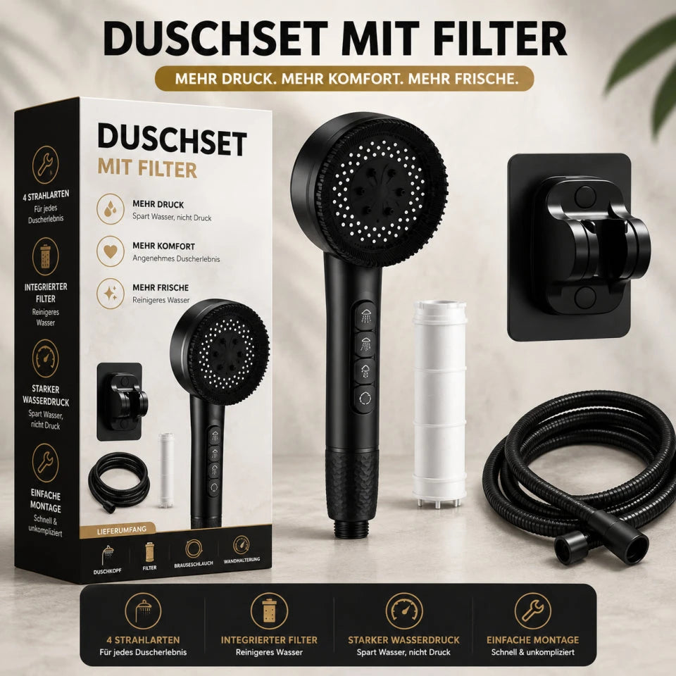 KlarStrahl™ | Mehr Wasserdruck. Frischeres Duschgefühl.