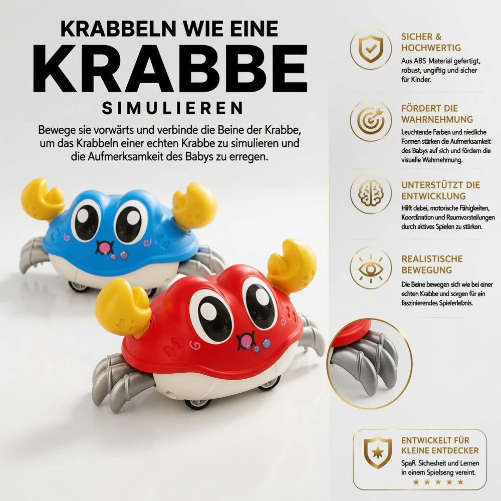 Krabbelino - Dein verrückter Wirbel Flitzer