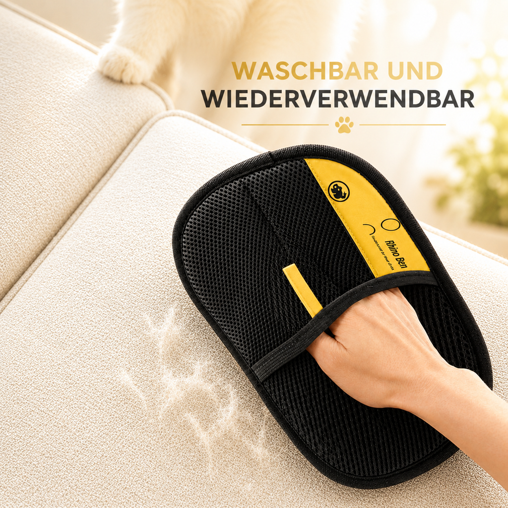 Fellora - Der Fellpflegehandschuh für ein sichtbar saubereres Zuhause