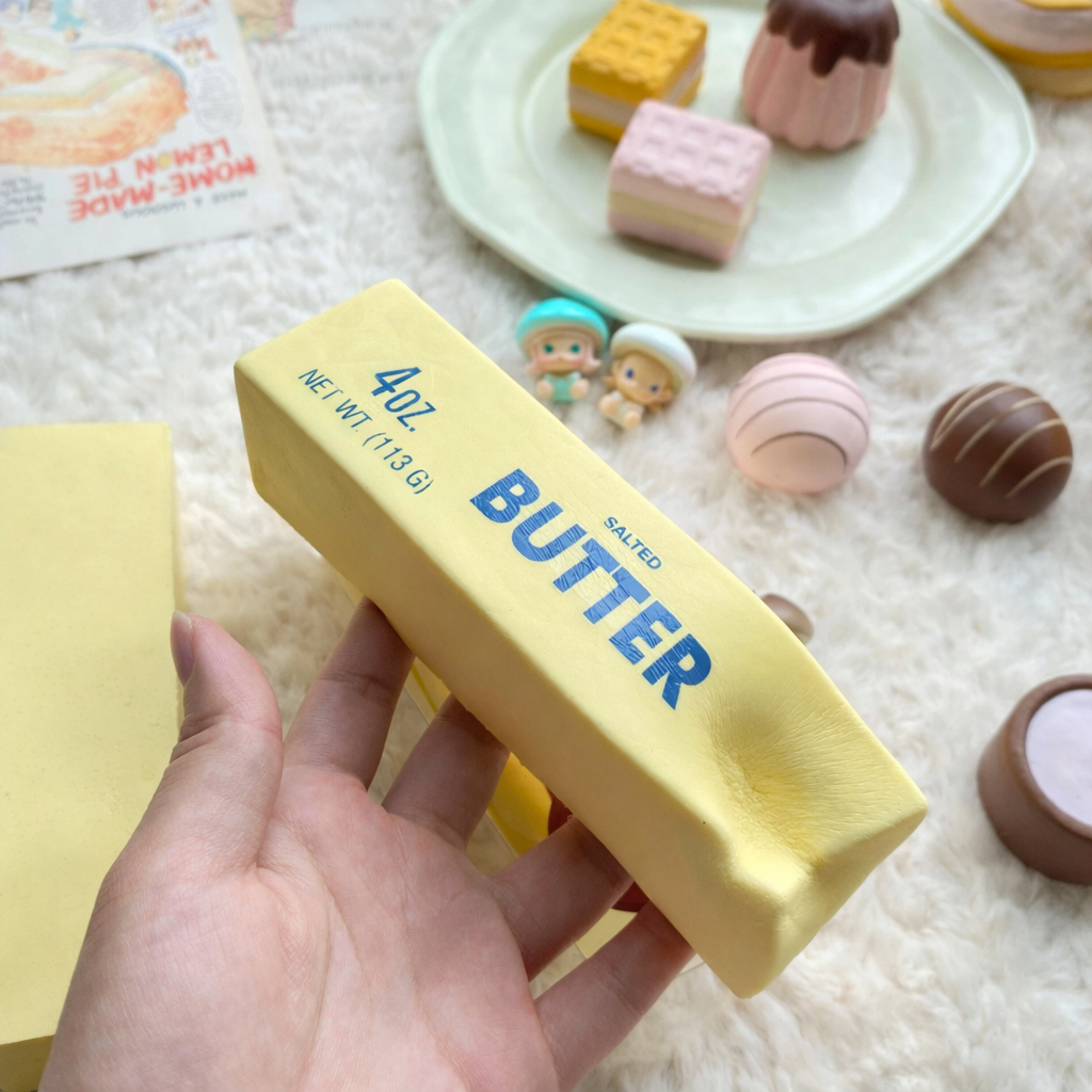 Butter Squishy Stressball – Salted und Cheese Edition