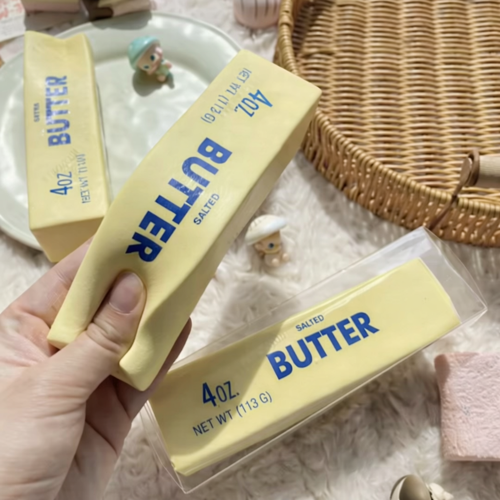 Butter Squishy Stressball – Salted und Cheese Edition