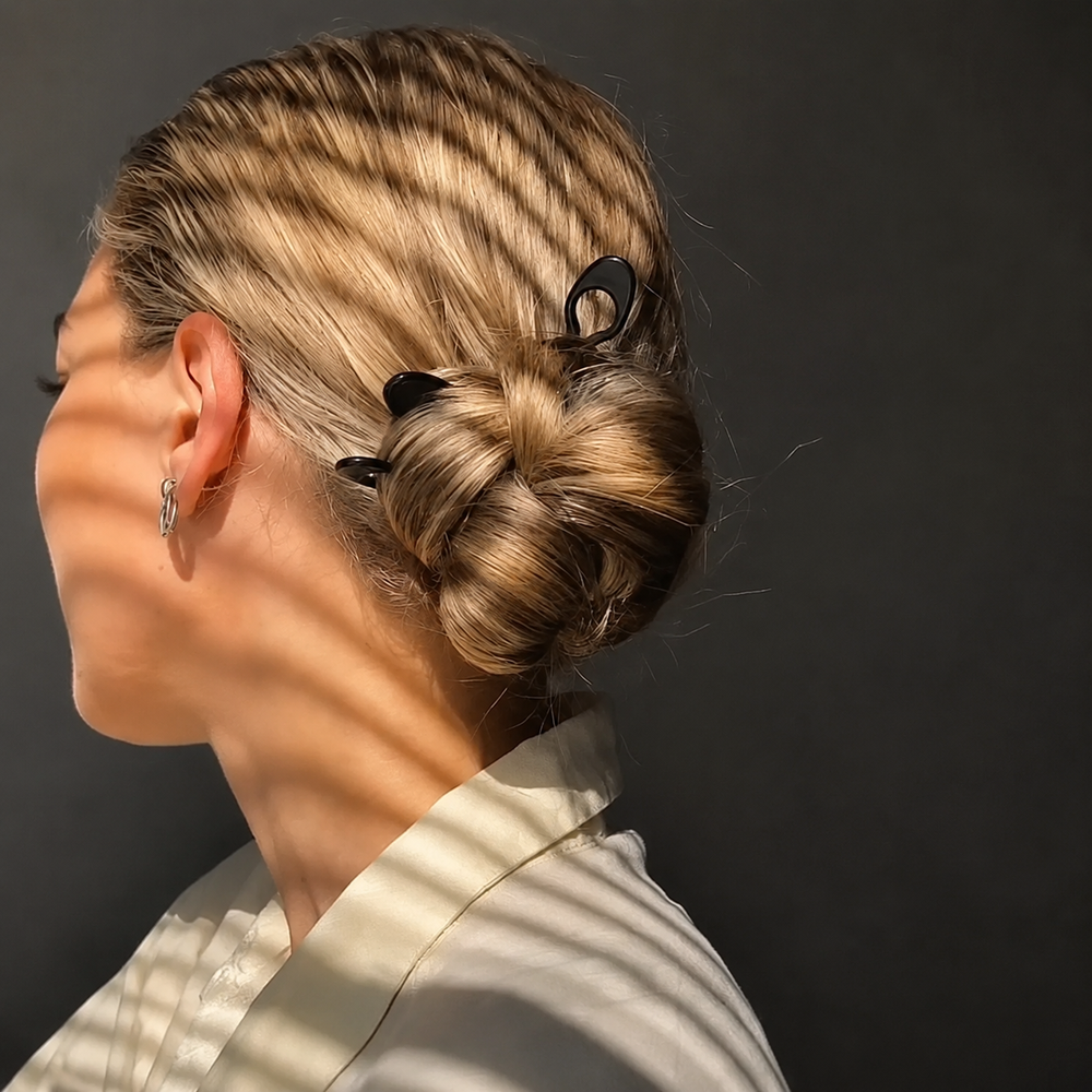 Velora™ QuickTwist – 4er Haarspangen-Set
